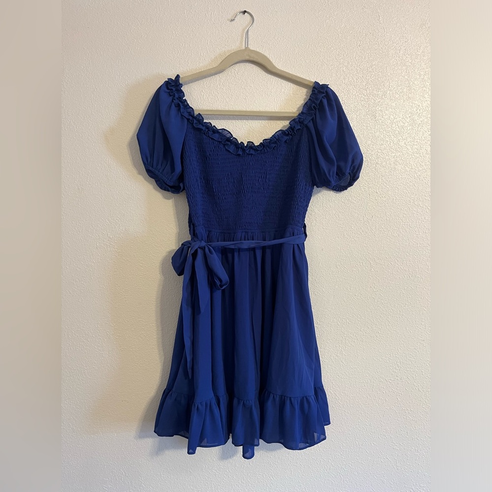 Dark Navy Blue Dress